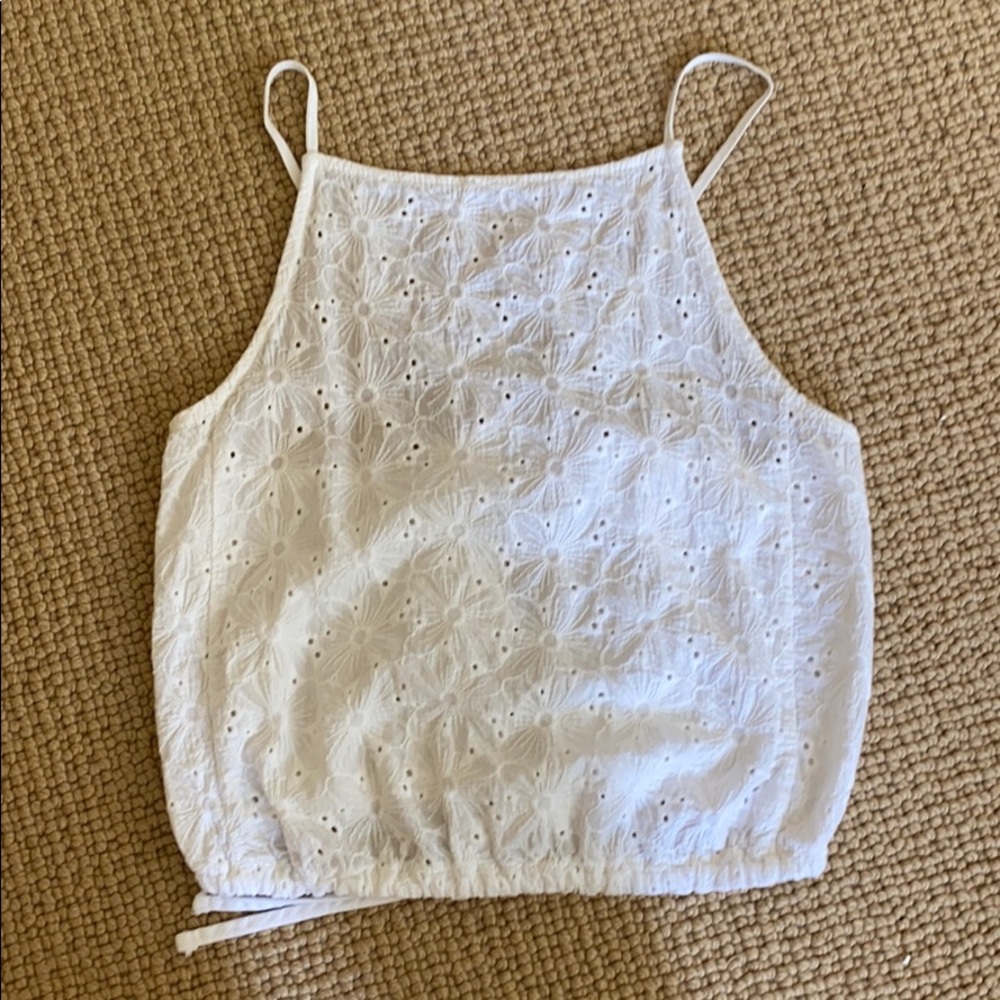 Brandy Melville Lace Halter Top!